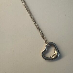 Tiffany & Co. Open heart Elsa Peretti necklace